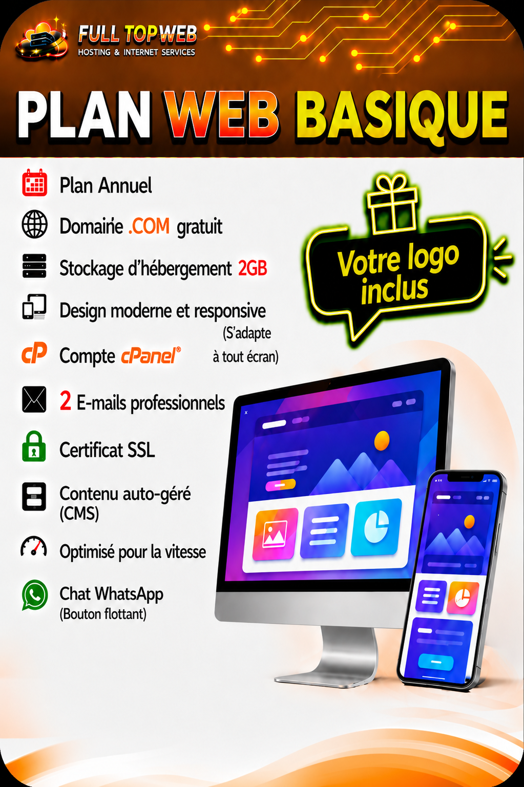 Plan Web Basique